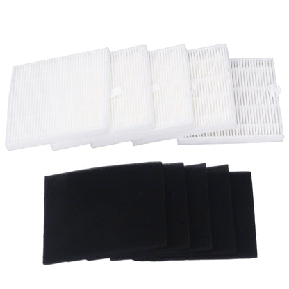 5 PCS Sweeper Replacement Filters for ILIFE A7 V80 V8s Sweeping Robot Filter Accessories V1294-YM0512-3113220281511