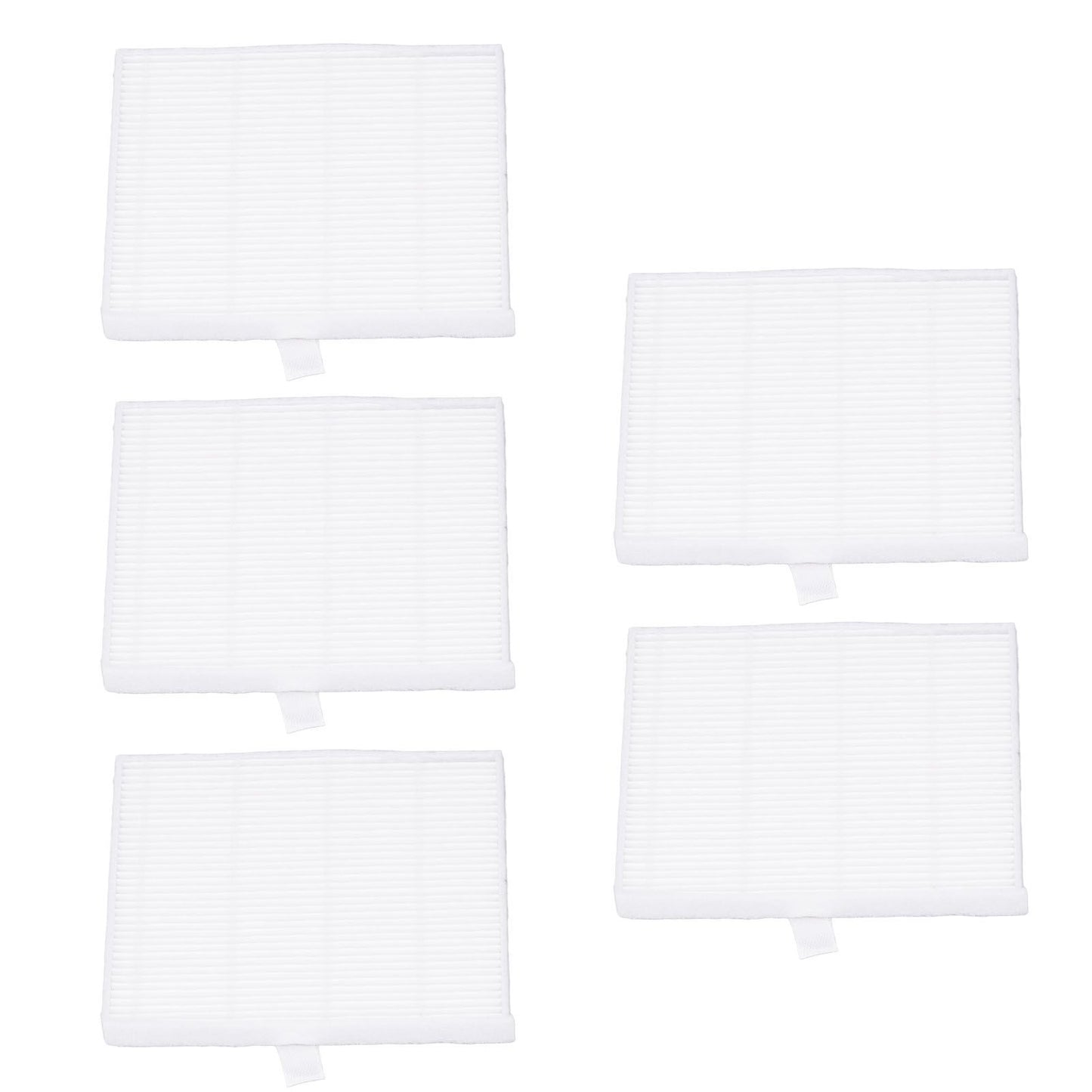 5 PCS Sweeper Replacement Filters for ILIFE A7 V80 V8s Sweeping Robot Filter Accessories V1294-YM0512-3113220281511