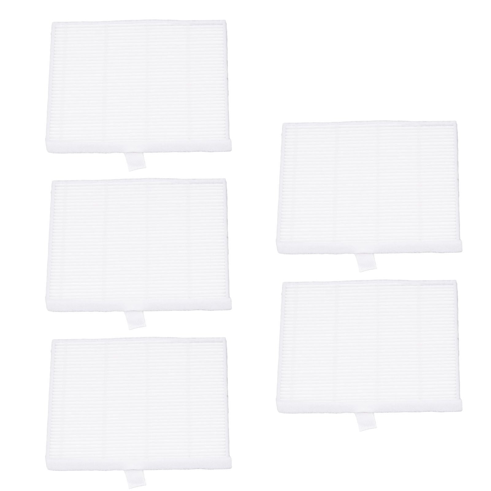 5 PCS Sweeper Replacement Filters for ILIFE A7 V80 V8s Sweeping Robot Filter Accessories V1294-YM0512-3113220281511