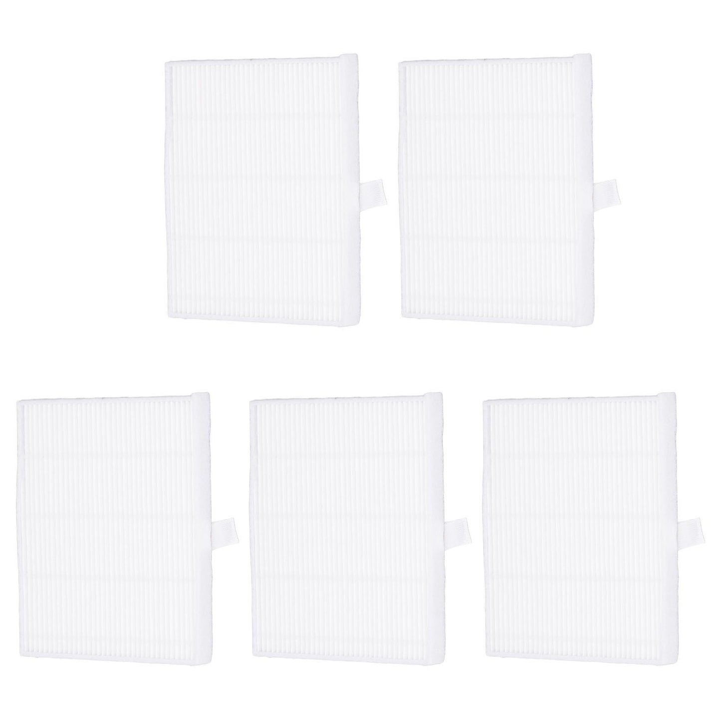 5 PCS Sweeper Replacement Filters for ILIFE A7 V80 V8s Sweeping Robot Filter Accessories V1294-YM0512-3113220281511