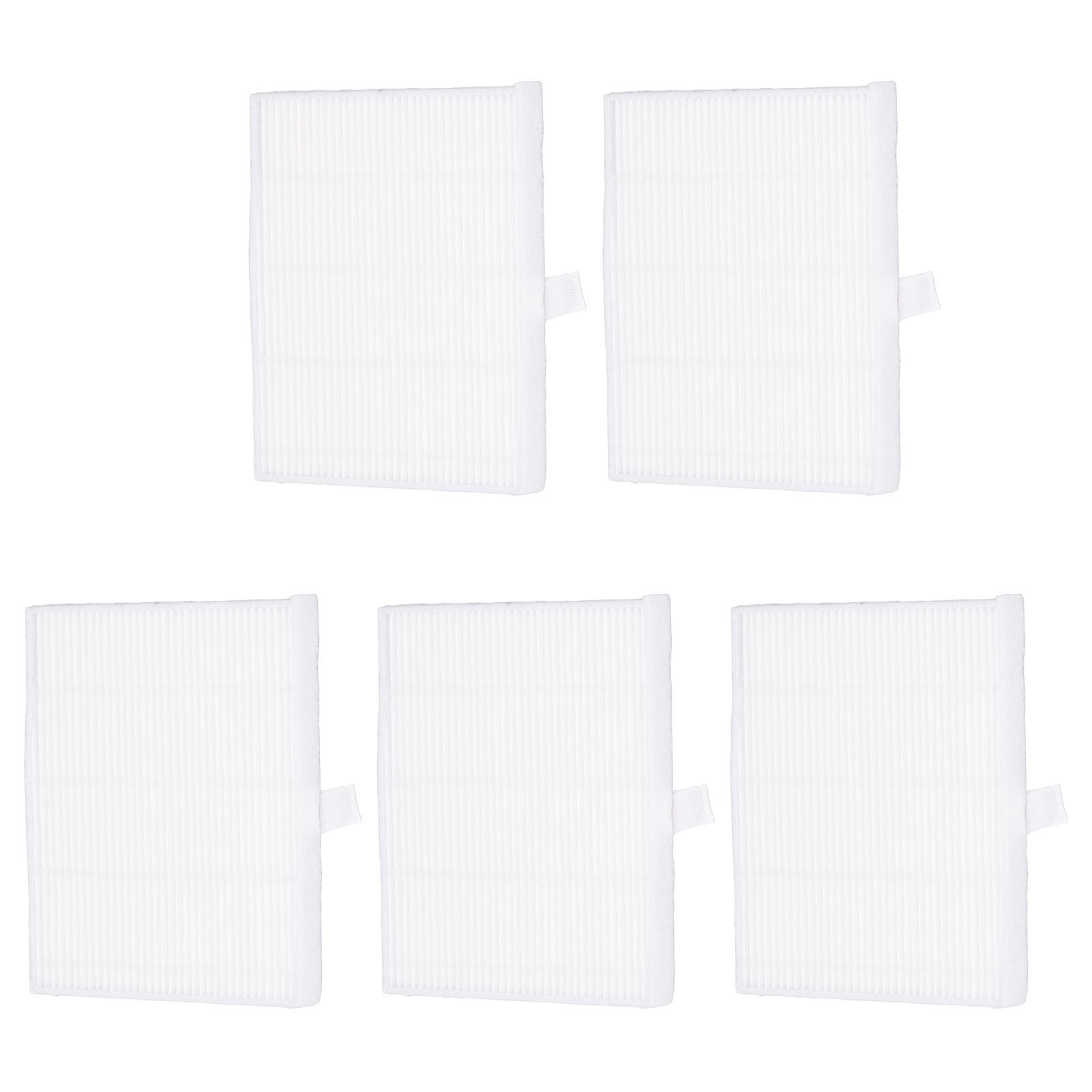 5 PCS Sweeper Replacement Filters for ILIFE A7 V80 V8s Sweeping Robot Filter Accessories V1294-YM0512-3113220281511