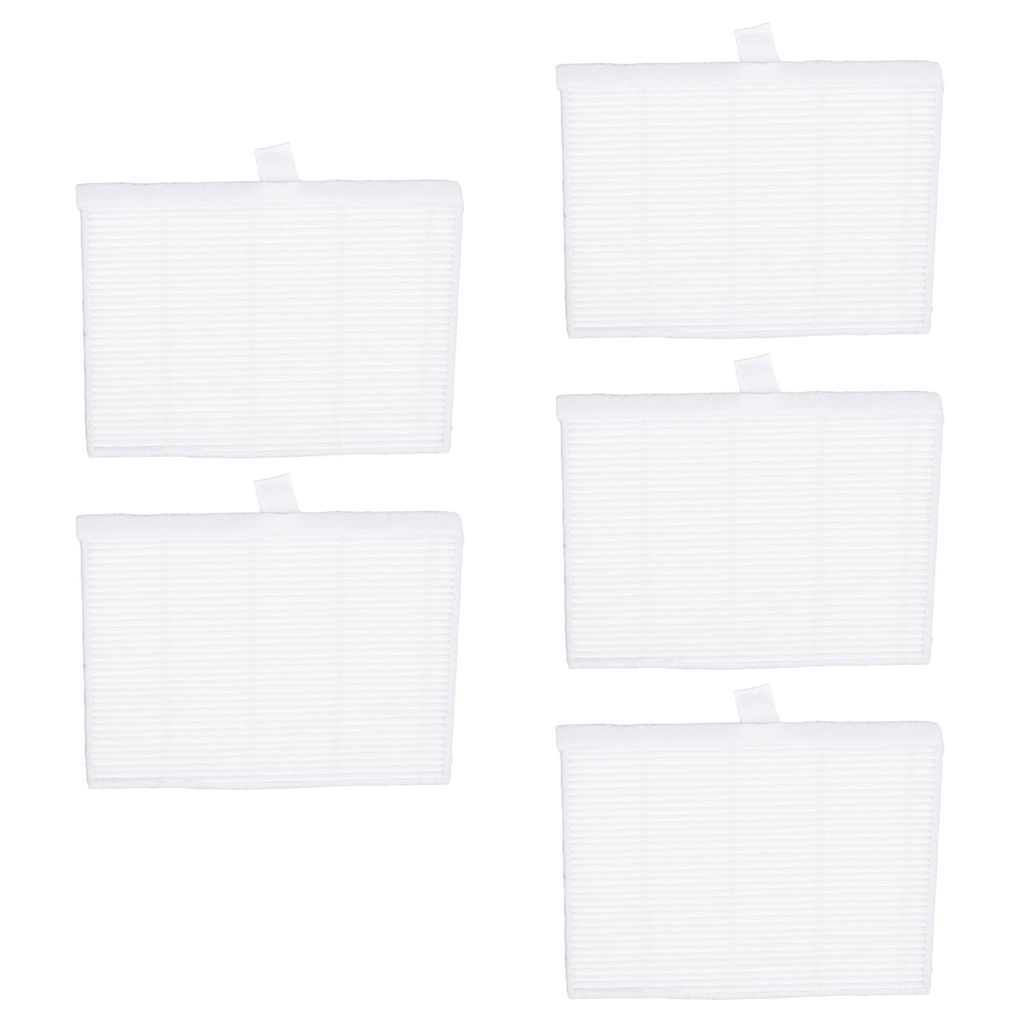 5 PCS Sweeper Replacement Filters for ILIFE A7 V80 V8s Sweeping Robot Filter Accessories V1294-YM0512-3113220281511
