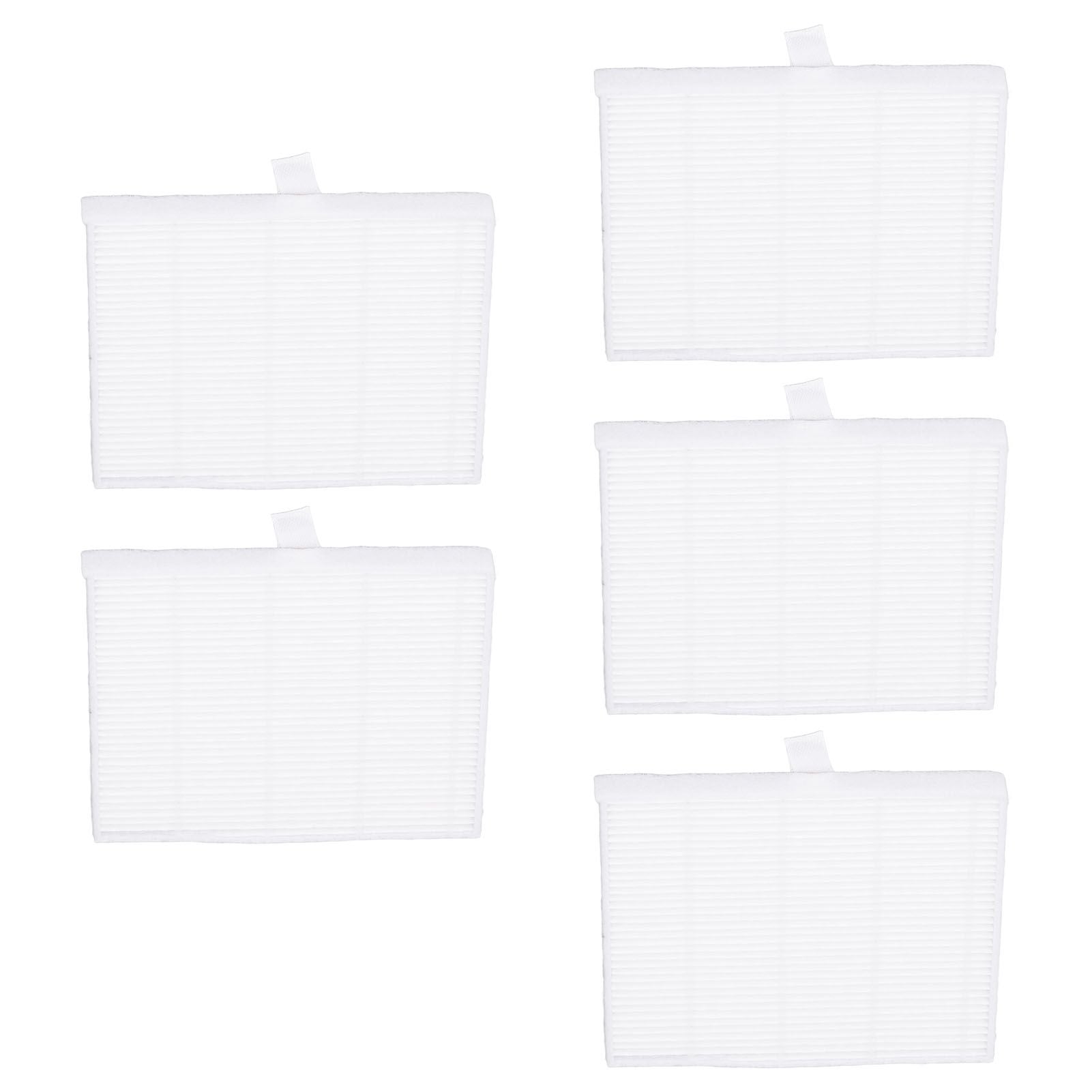 5 PCS Sweeper Replacement Filters for ILIFE A7 V80 V8s Sweeping Robot Filter Accessories V1294-YM0512-3113220281511
