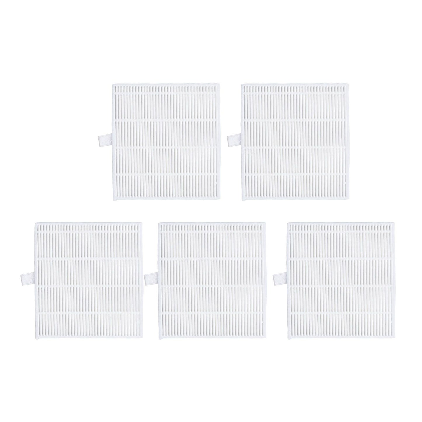 5 PCS Sweeper Replacement Filters for ILIFE A7 V80 V8s Sweeping Robot Filter Accessories V1294-YM0512-3113220281511