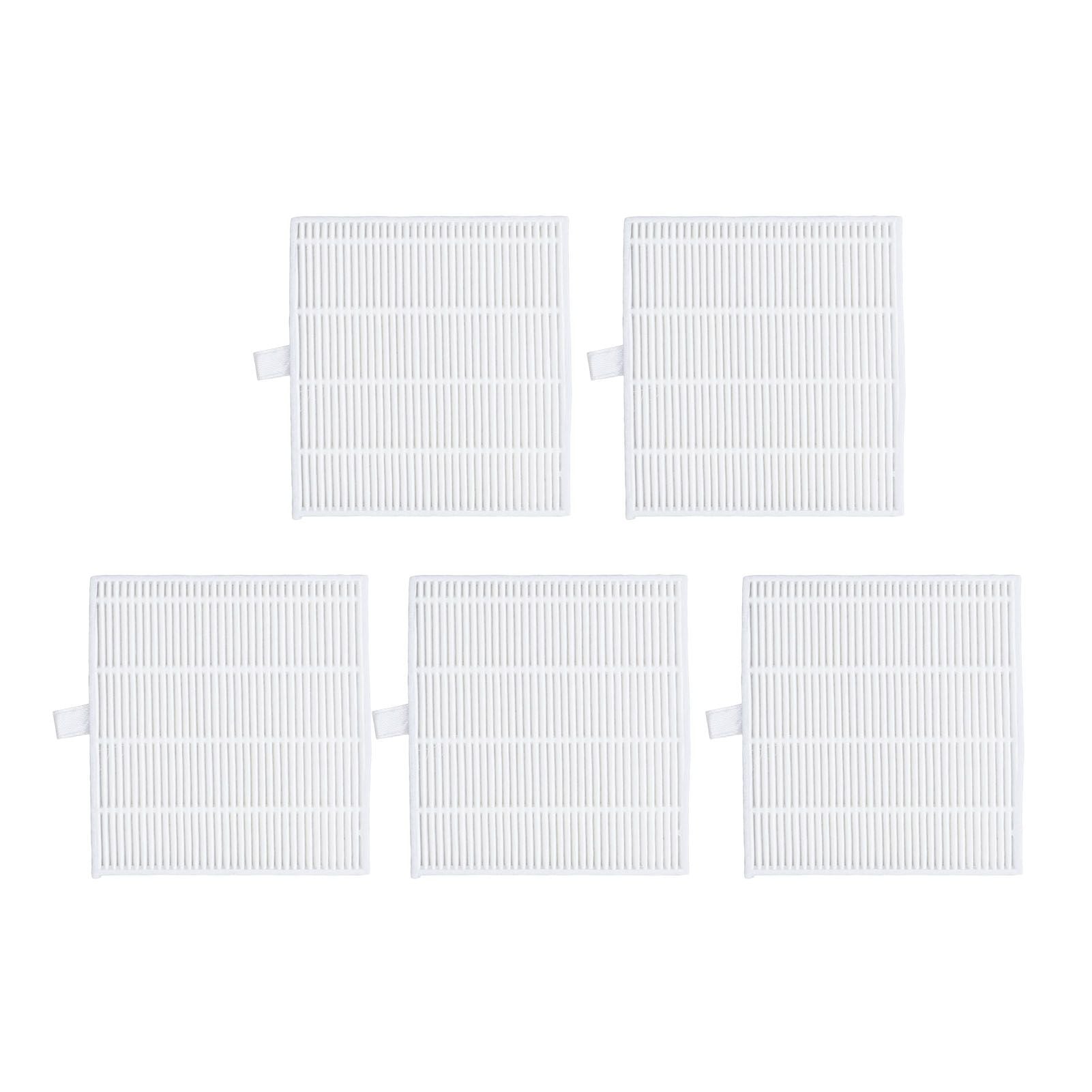 5 PCS Sweeper Replacement Filters for ILIFE A7 V80 V8s Sweeping Robot Filter Accessories V1294-YM0512-3113220281511