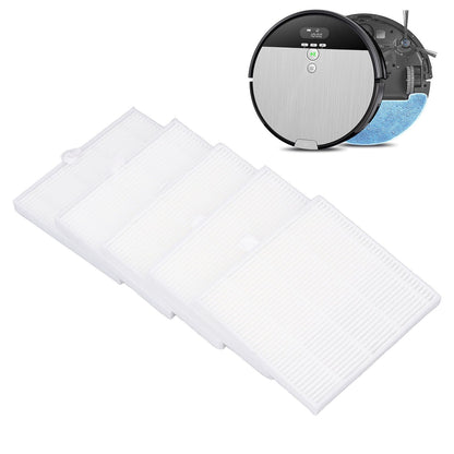 5 PCS Sweeper Replacement Filters for ILIFE A7 V80 V8s Sweeping Robot Filter Accessories V1294-YM0512-3113220281511