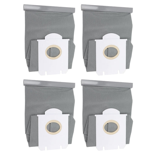 4 Pieces Vacuum Cleaner Dust Bags Replacement Non Woven Fabric Dust Collection Bag for Philips FC9071 FC8134 V1294-YM0512-3113220283411