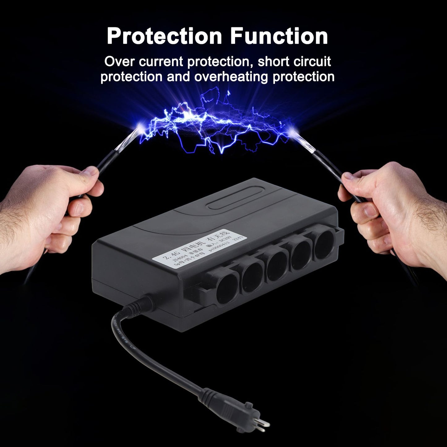 Recliner Wireless Controller 2.4G Single Motor Wireless Remote Control 1 for 4 Motor DC29V Electric Recliner V1294-YM0512-3113220283711