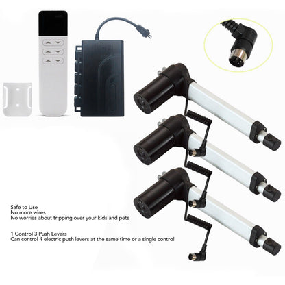 Recliner Wireless Controller Single 1 for 3 Motor 2.4GHz Reclining Furniture Controller for TV Window Bed V1294-YM0512-3113220283911