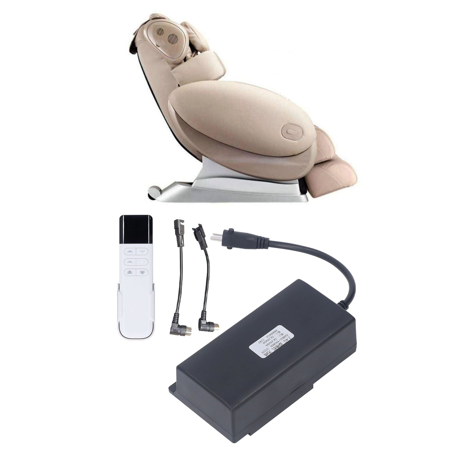 Recliner Wireless Controller 2.4G Single Motor Wireless Remote Control 1 for 2 Motor DC29V Electric Recliner V1294-YM0512-3113220284011