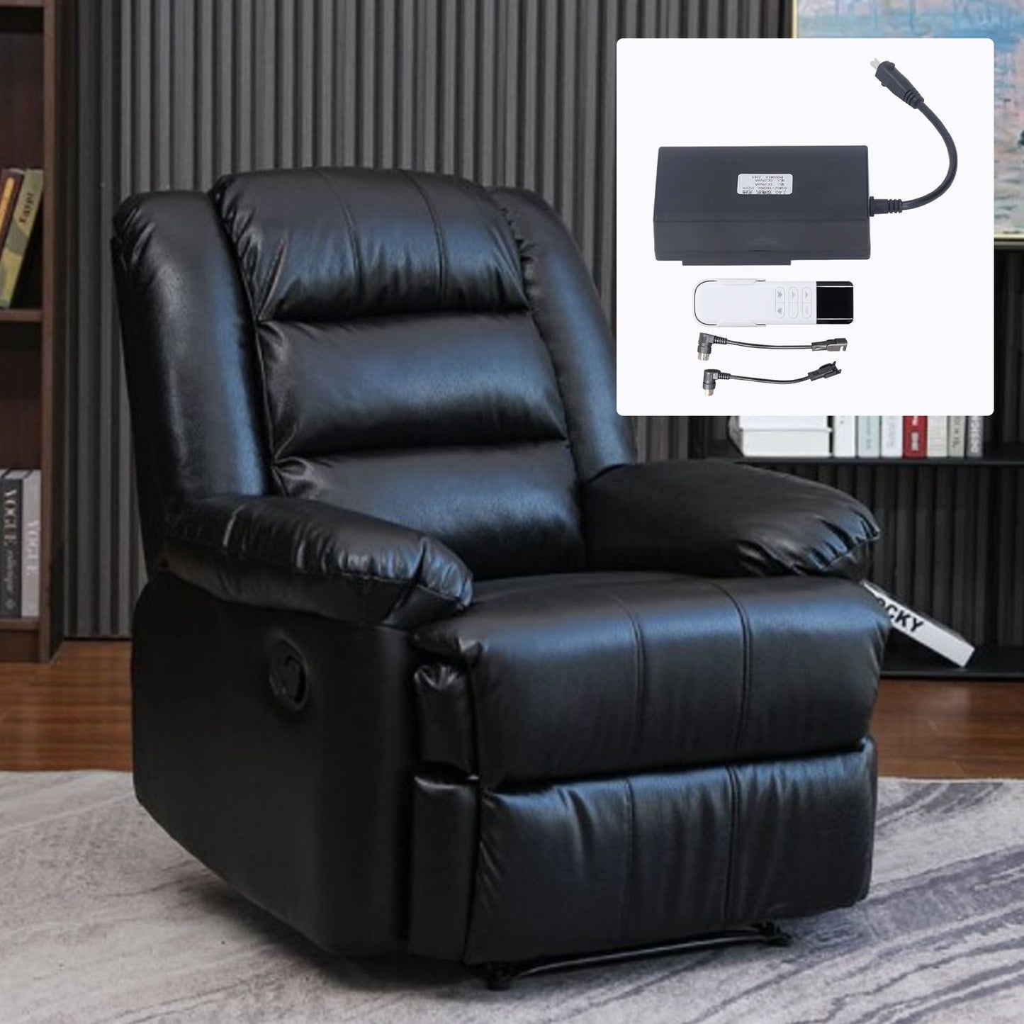 Recliner Wireless Controller 2.4G Single Motor Wireless Remote Control 1 for 2 Motor DC29V Electric Recliner V1294-YM0512-3113220284011