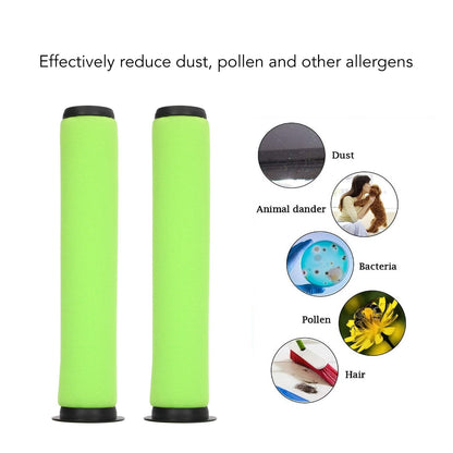 Vacuum Filter for AirRam Mk2 K9 Replacement Vacuum Cleaner Filter Parts Set with Black Brush for Daily V1294-YM0512-3113220285011