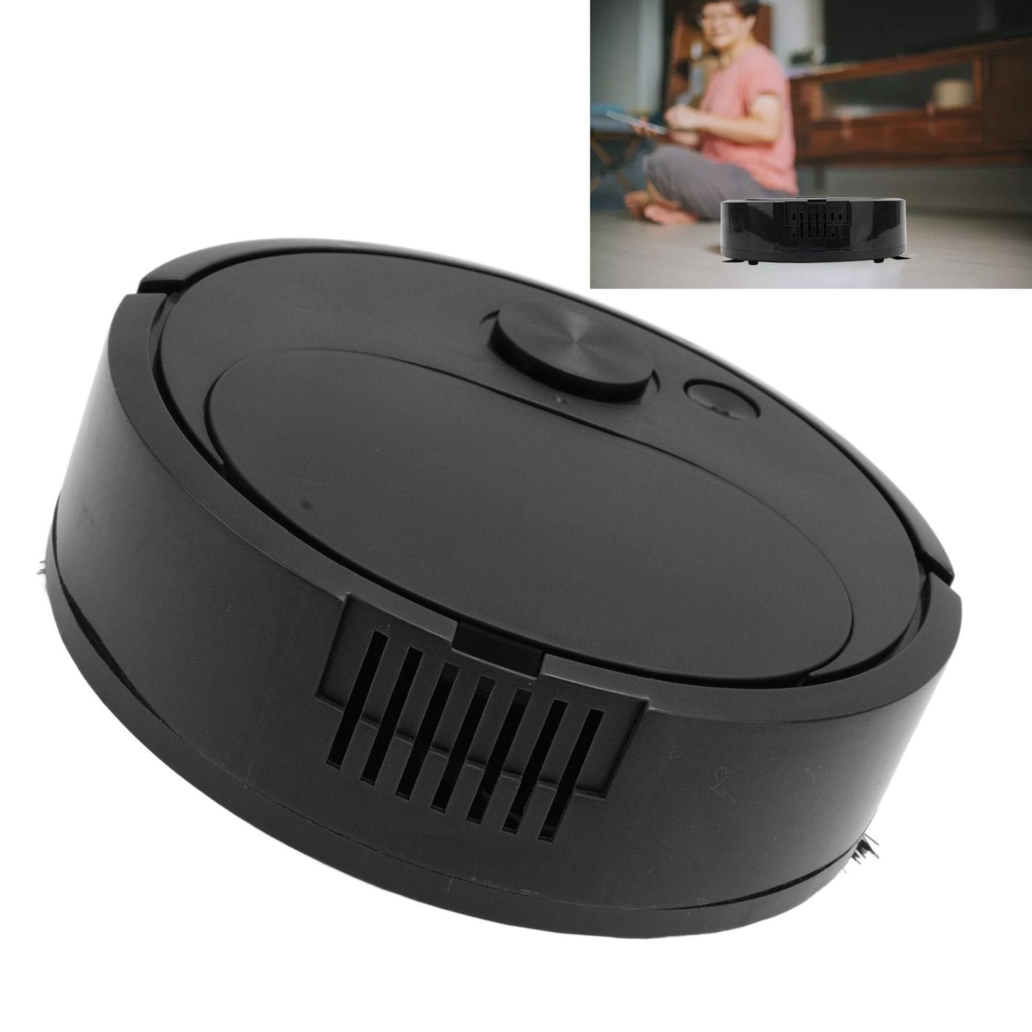 Robot Vacuum Cleaner Multifunctional USB Charging Mini Smart Sweeping Robot for Wooden Flooring Tile Carpet V1294-YM0512-3113220285211