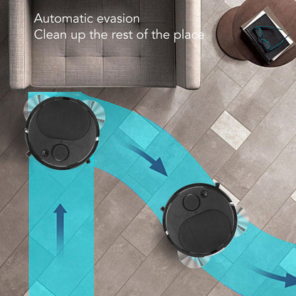 Robot Vacuum Cleaner Multifunctional USB Charging Mini Smart Sweeping Robot for Wooden Flooring Tile Carpet V1294-YM0512-3113220285211