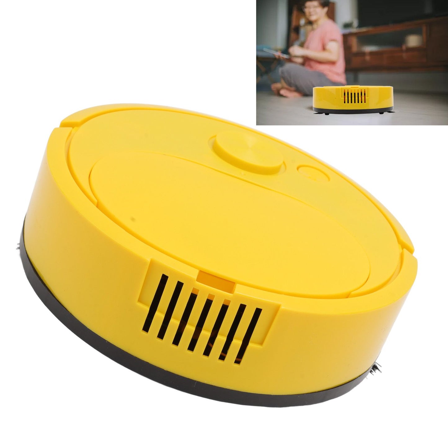 Robot Vacuum Cleaner Multifunctional USB Charging Mini Smart Sweeping Robot for Wooden Flooring Tile Carpet V1294-YM0512-3113220285212