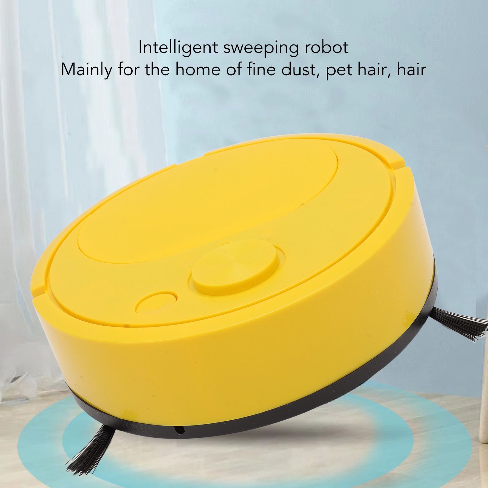 Robot Vacuum Cleaner Multifunctional USB Charging Mini Smart Sweeping Robot for Wooden Flooring Tile Carpet V1294-YM0512-3113220285212