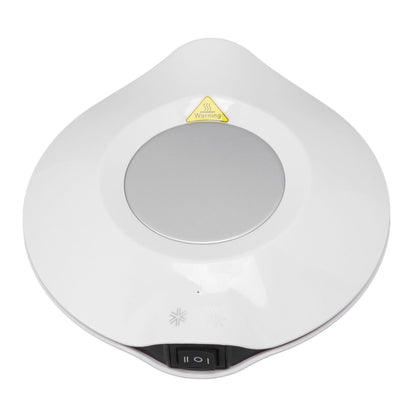 Coffee Warmer Constant Temperature Coasters Cooling Heating USB Warmer Cooler for Milk Tea Coffee Mug White V1294-YM0512-3113220286111