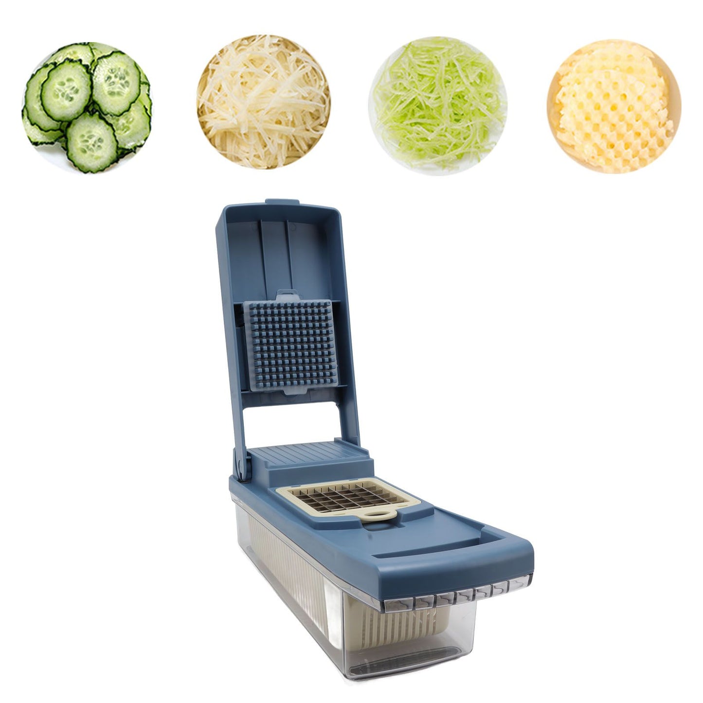 Vegetable Chopper Detachable Easy to Assemble Chopper Vegetable Cutter Food Chopper for Fruit V1294-YM0512-3113220287911
