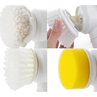 Electric Spin Scrubber Professional Cordless USB Rechargeable Automatic Handheld Cleaning Brush for Bathroom V1294-YM0512-3113220291011
