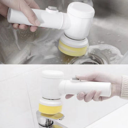 Electric Spin Scrubber Professional Cordless USB Rechargeable Automatic Handheld Cleaning Brush for Bathroom V1294-YM0512-3113220291011
