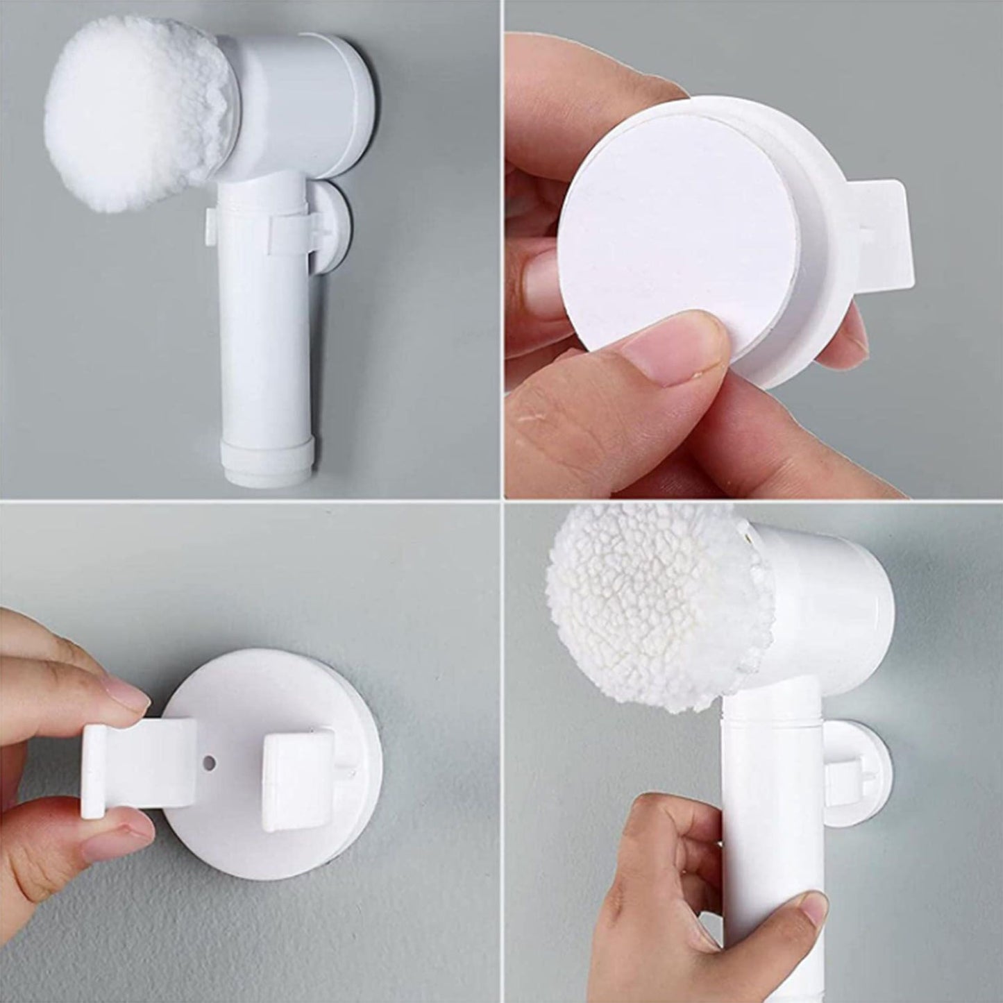Electric Spin Scrubber Professional Cordless USB Rechargeable Automatic Handheld Cleaning Brush for Bathroom V1294-YM0512-3113220291011