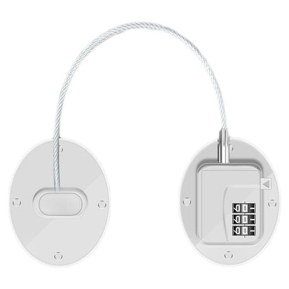Refrigerator Lock Combination Design Strong Metal ABS Multifunction Freezer Lock for Cabinet Window Door FQ1 V1294-YM0512-3114220092111