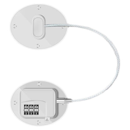 Refrigerator Lock Combination Design Strong Metal ABS Multifunction Freezer Lock for Cabinet Window Door FQ1 V1294-YM0512-3114220092111