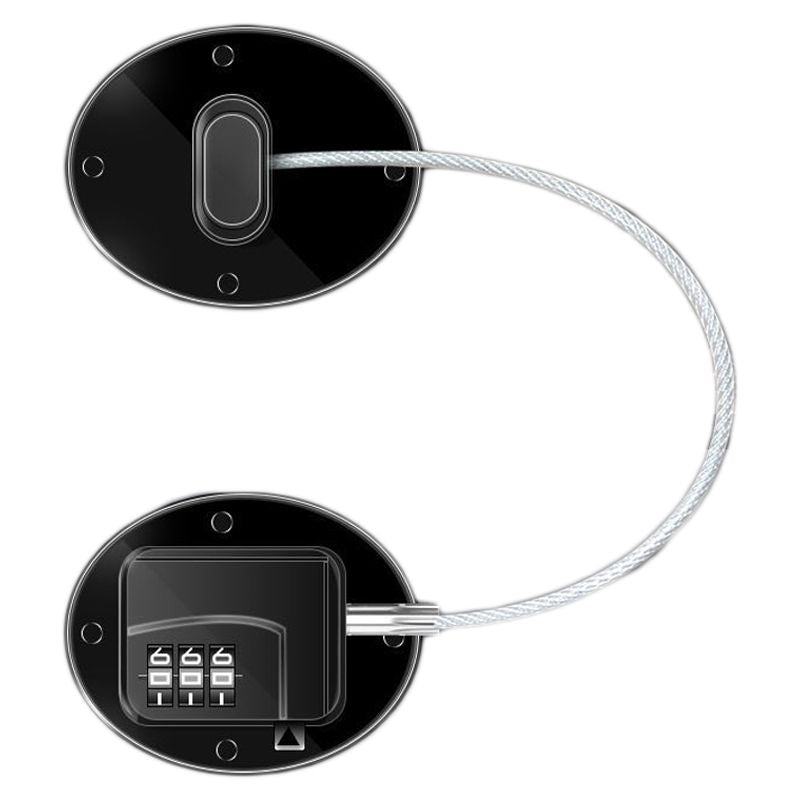 Refrigerator Lock Combination Design Strong Metal ABS Multifunction Freezer Lock for Cabinet Window Door FQ1 V1294-YM0512-3114220092112