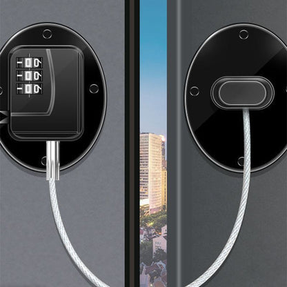 Refrigerator Lock Combination Design Strong Metal ABS Multifunction Freezer Lock for Cabinet Window Door FQ1 V1294-YM0512-3114220092112