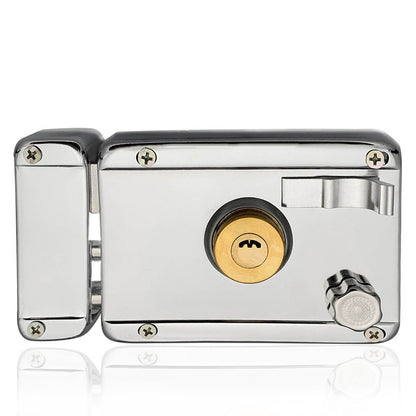 Household Lock Exterior Door Padlocks Gate Insurance Household Lock Kit Vintage Style with Deadbolt Cylinder V1294-YM0512-3114220093711