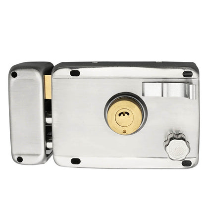 Household Lock Exterior Door Padlocks Gate Insurance Household Lock Kit Vintage Style with Deadbolt Cylinder V1294-YM0512-3114220093711