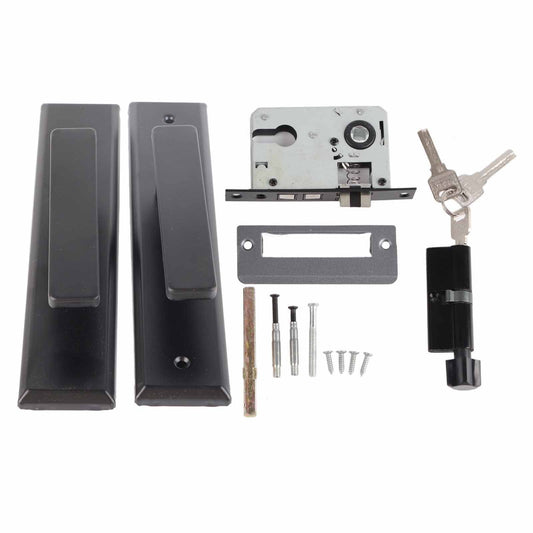 Universal Door Handle Lock Set Aluminum Alloy Mute Bedroom Door Lock for Home Household V1294-YM0512-3114220095211