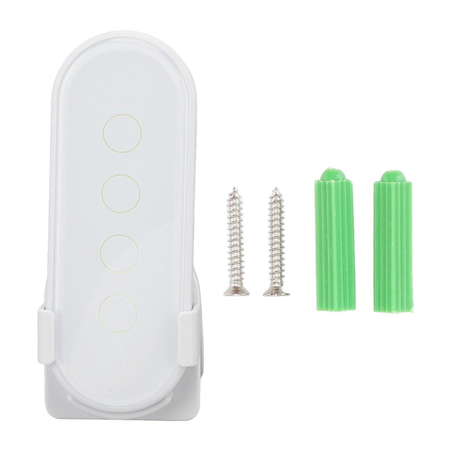 Wifi Wireless Smart Button for ZigBee for TUYA 4 Buttons 3 Way Remote Control for Home White V1294-YM0512-3114220097011