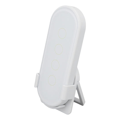 Wifi Wireless Smart Button for ZigBee for TUYA 4 Buttons 3 Way Remote Control for Home White V1294-YM0512-3114220097011