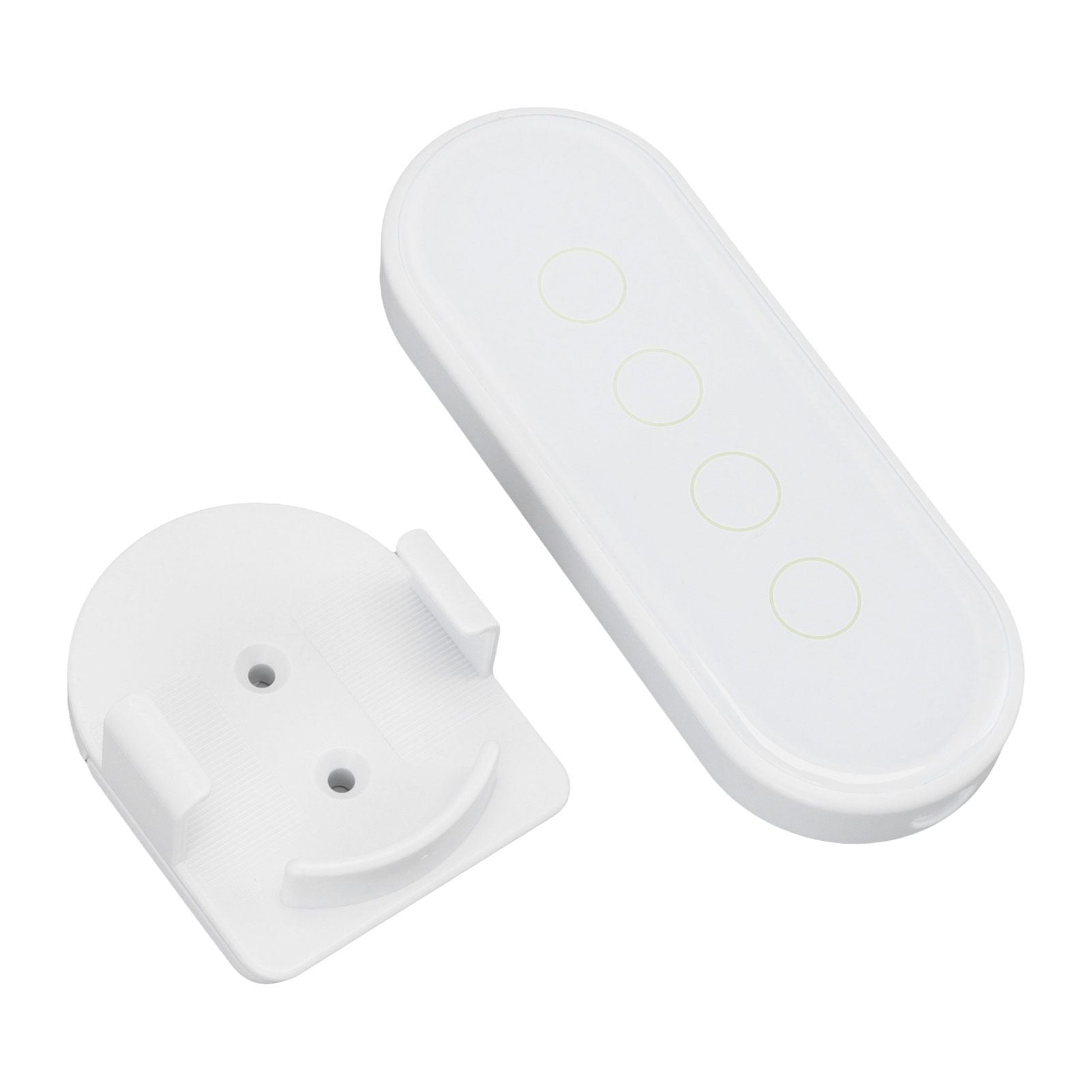 Wifi Wireless Smart Button for ZigBee for TUYA 4 Buttons 3 Way Remote Control for Home White V1294-YM0512-3114220097011