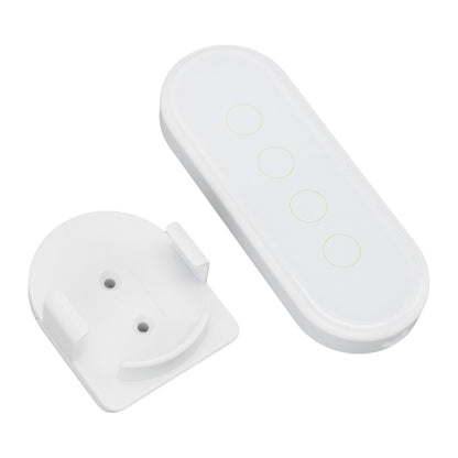 Wifi Wireless Smart Button for ZigBee for TUYA 4 Buttons 3 Way Remote Control for Home White V1294-YM0512-3114220097011