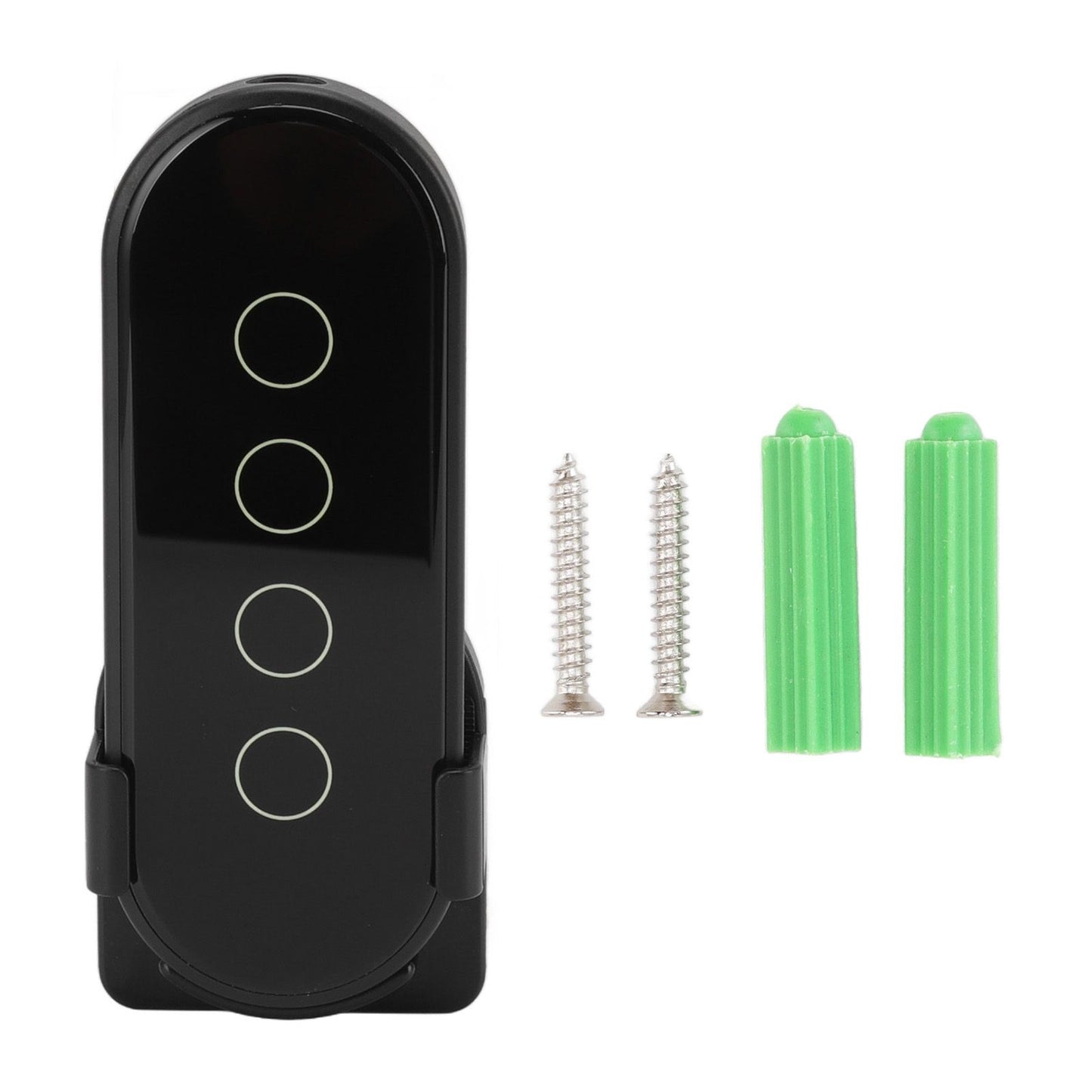 Wifi Wireless Smart Button for ZigBee for TUYA 4 Buttons 3 Way Remote Control for Home Black V1294-YM0512-3114220097012
