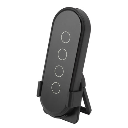 Wifi Wireless Smart Button for ZigBee for TUYA 4 Buttons 3 Way Remote Control for Home Black V1294-YM0512-3114220097012