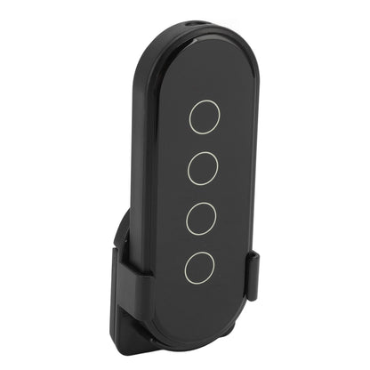 Wifi Wireless Smart Button for ZigBee for TUYA 4 Buttons 3 Way Remote Control for Home Black V1294-YM0512-3114220097012