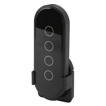 Wifi Wireless Smart Button for ZigBee for TUYA 4 Buttons 3 Way Remote Control for Home Black V1294-YM0512-3114220097012