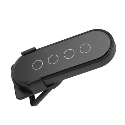 Wifi Wireless Smart Button for ZigBee for TUYA 4 Buttons 3 Way Remote Control for Home Black V1294-YM0512-3114220097012