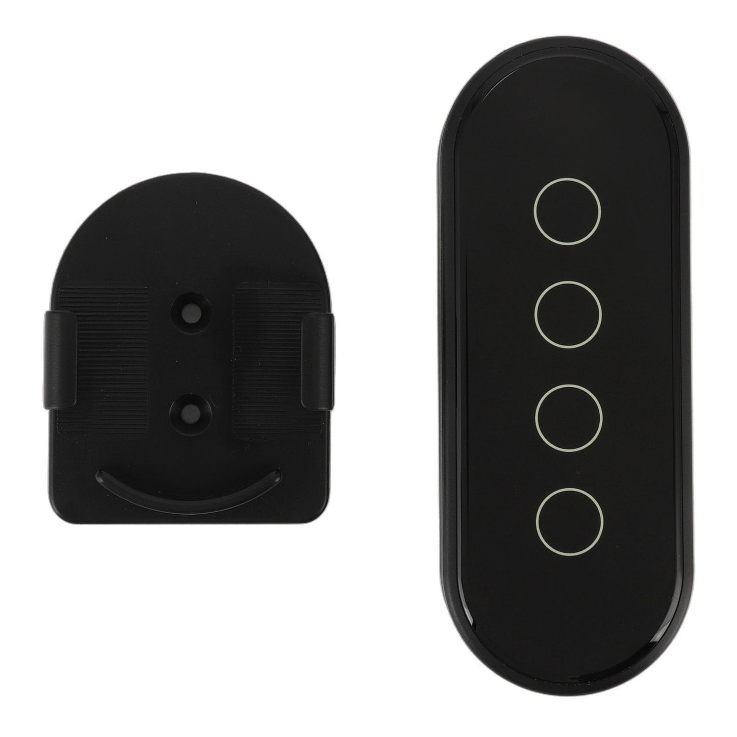Wifi Wireless Smart Button for ZigBee for TUYA 4 Buttons 3 Way Remote Control for Home Black V1294-YM0512-3114220097012
