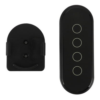 Wifi Wireless Smart Button for ZigBee for TUYA 4 Buttons 3 Way Remote Control for Home Black V1294-YM0512-3114220097012