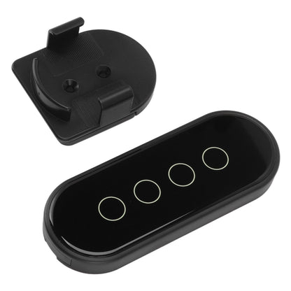 Wifi Wireless Smart Button for ZigBee for TUYA 4 Buttons 3 Way Remote Control for Home Black V1294-YM0512-3114220097012