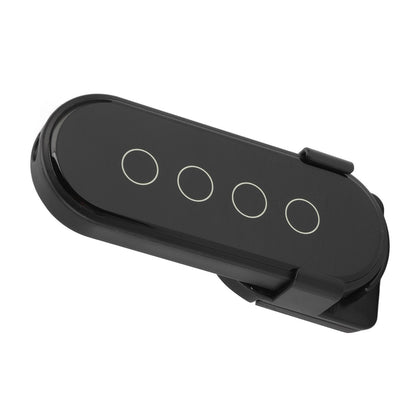 Wifi Wireless Smart Button for ZigBee for TUYA 4 Buttons 3 Way Remote Control for Home Black V1294-YM0512-3114220097012