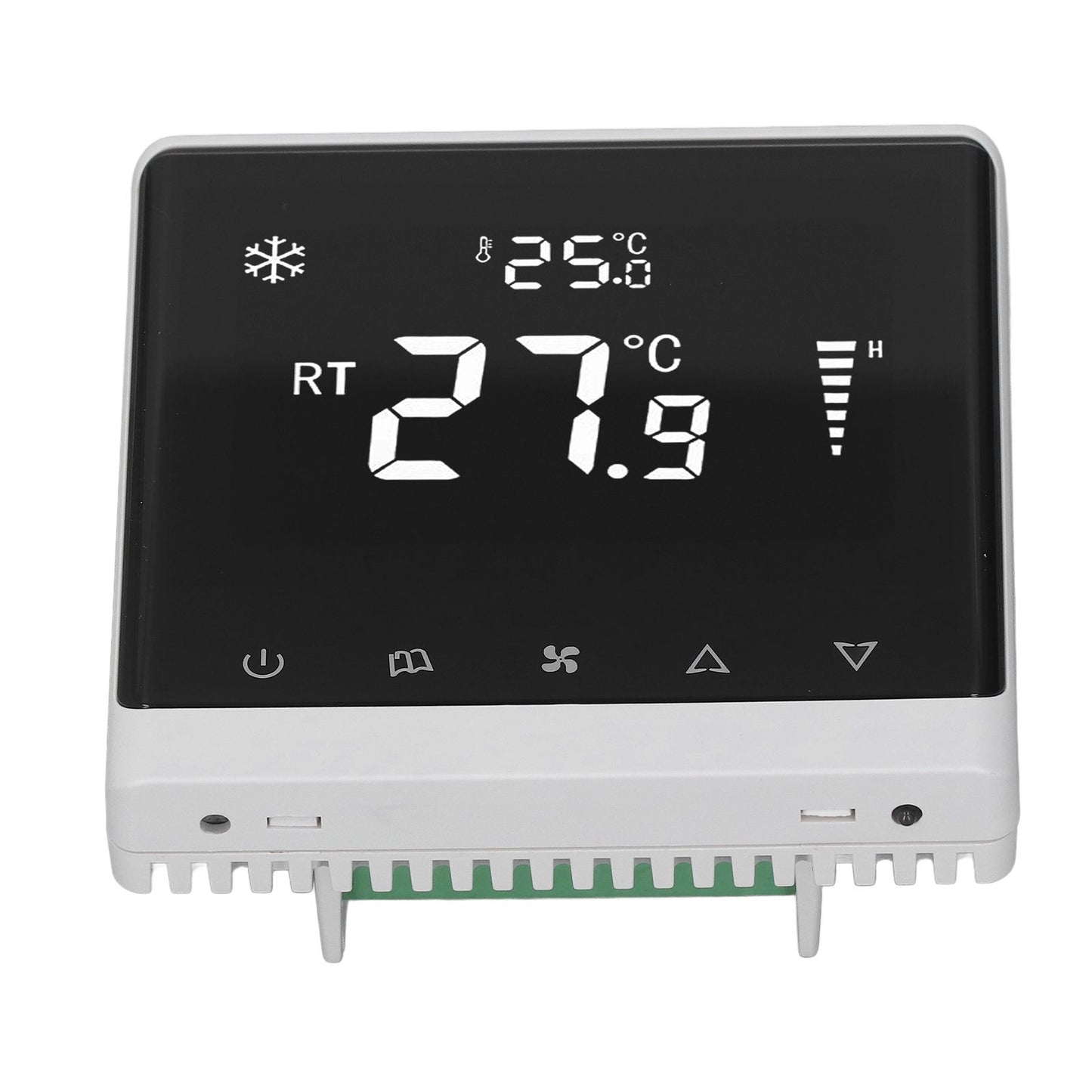 Air Conditioning Fan Thermostat Home Touchscreen Thermostat Panel Temperature Controller DC Brushless 180-260V V1294-YM0512-3114220098411