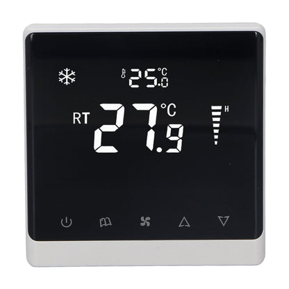 Air Conditioning Fan Thermostat Home Touchscreen Thermostat Panel Temperature Controller DC Brushless 180-260V V1294-YM0512-3114220098411