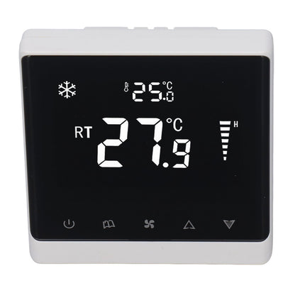 Air Conditioning Fan Thermostat Home Touchscreen Thermostat Panel Temperature Controller DC Brushless 180-260V V1294-YM0512-3114220098411