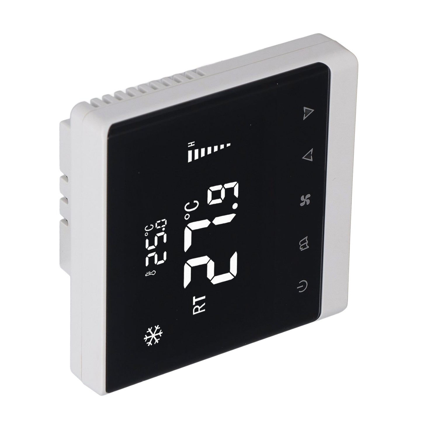 Air Conditioning Fan Thermostat Home Touchscreen Thermostat Panel Temperature Controller DC Brushless 180-260V V1294-YM0512-3114220098411