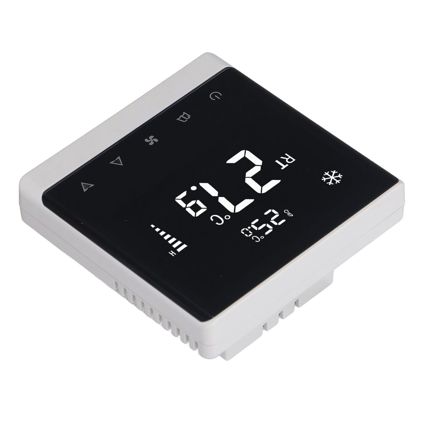 Air Conditioning Fan Thermostat Home Touchscreen Thermostat Panel Temperature Controller DC Brushless 180-260V V1294-YM0512-3114220098411